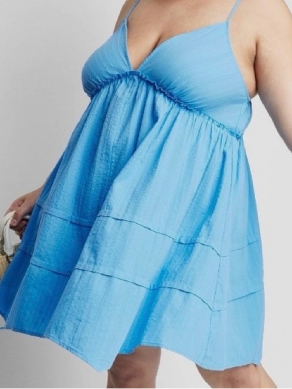 Wild Fable Blue Mini Sundress